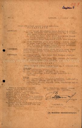 SK Tentang Pengangkatan Ketua, Wakil Ketua, Dan Anggota DPRD Kota Magelang Tahun 1950