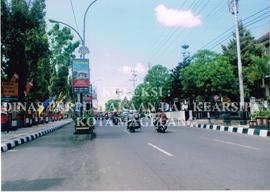 Kondisi Jalan A.Yani MAgelang (Depan Gedung KR)